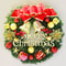 Exquisite Handmade Christmas Wreath HighQuality Door Hanging Simulation Home Decor For Window 6