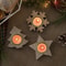 Christmas Tree Shape Candle Holder Wooden Snowflake Xmas Decor For Home Decoration 4