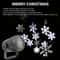LED Snowflake Projector Christmas Holiday Lights Snow Spotlight For New Year Party Outdoor Projecti 5