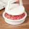 Meat Patty Press Kitchen Tool, Plastic Burger Maker Mould for Grill & BBQ