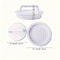 Meat Patty Press Kitchen Tool, Plastic Burger Maker Mould for Grill & BBQ