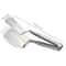 Kitchen Barbecue Tongs, Stainless Steel Food Flipping Clamp for BBQ, Pizza, Fish, Steak, Non-Stick Grilling Tools