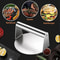 Circular Meat Press Mold for Deli Meats, Stainless Steel Smash Burger Press, Hamburger Patties Meat Masher for Kitchen