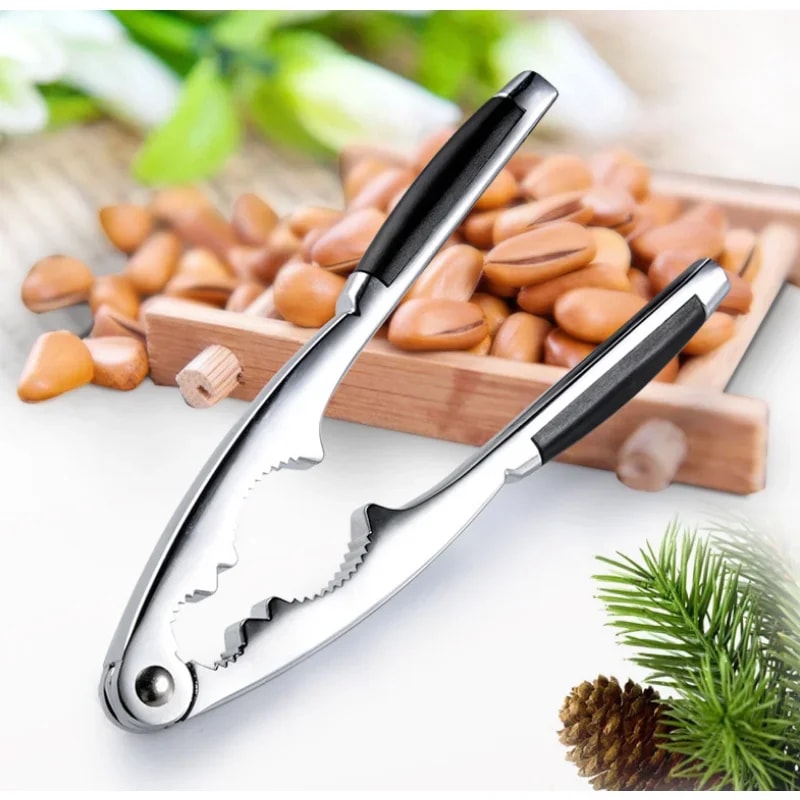 Chestnut Clips Multifunctional Chestnut Opener Nutcracker Clip Walnut Almonds Hazelnuts Pliers 0