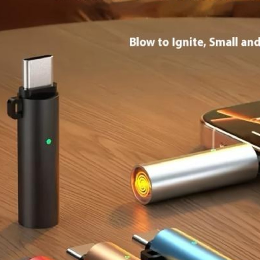 Mini Electronic Lighter Portable Low Consumption Outdoor Phone Lighter Windproof And Energy Saving 2