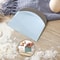 Multipurpose Food Scrappers With Soft Handle Baking Scraper With Double Scale Plastic Dough Cutter 2