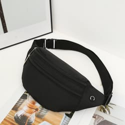 fanny pack, mobile waist bag for men women, large capacity, anti splash, multifunctional