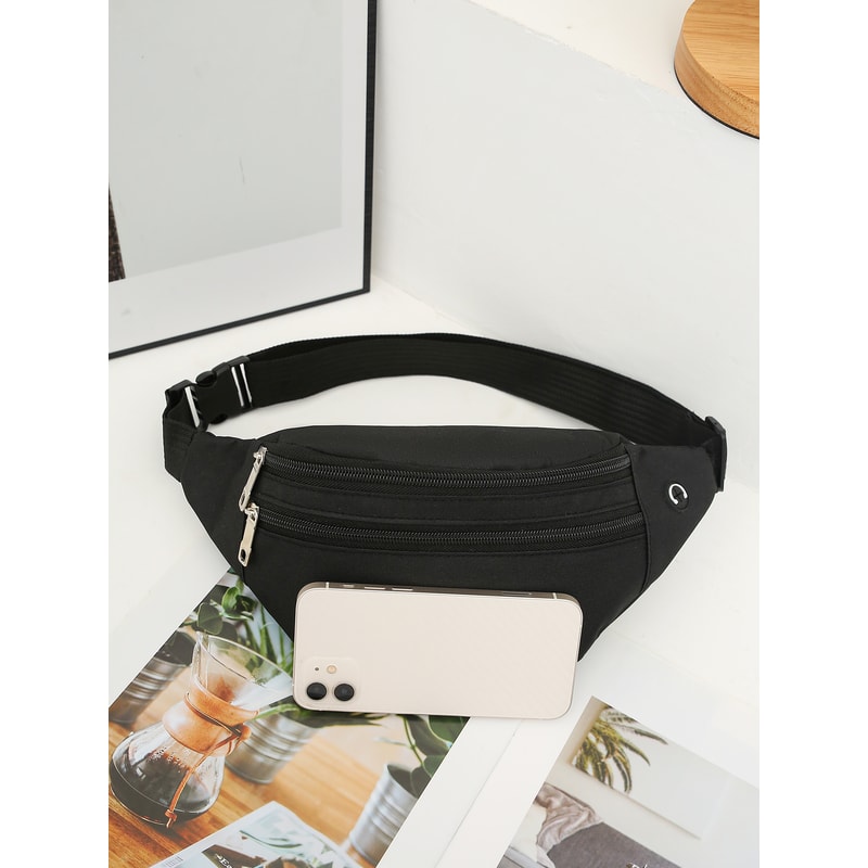 Fanny Pack, Mobile Waist Bag For Men Women, Large Capacity, Anti Splash, Multifunctional