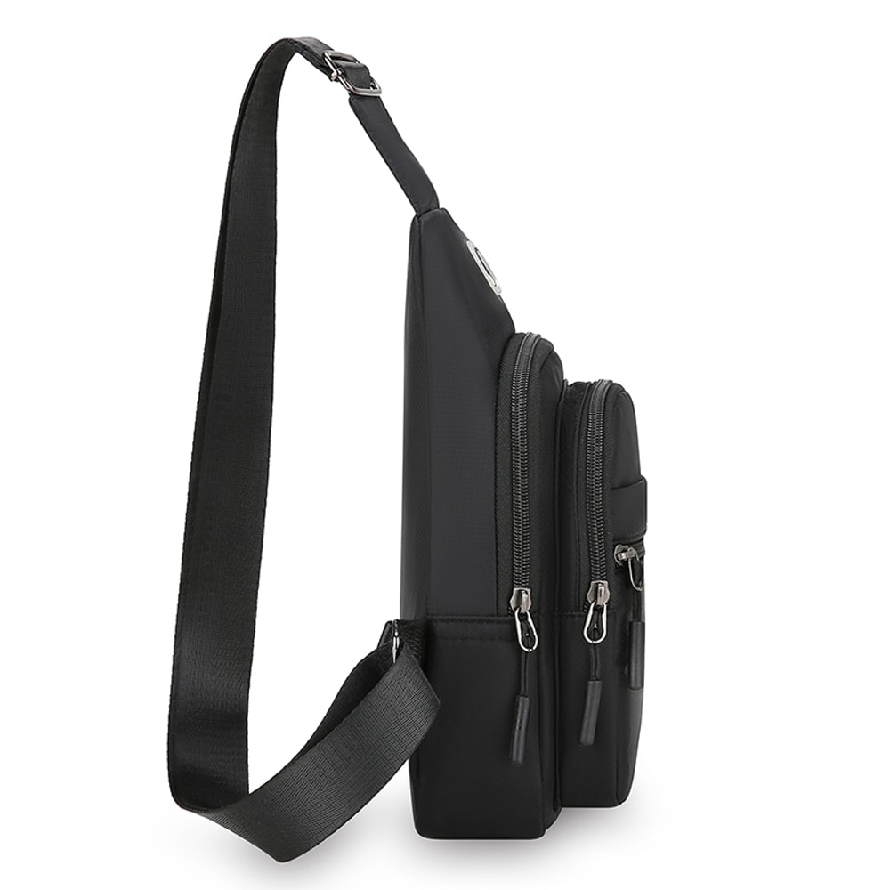 Lightweight Messenger Bag Adjustable Shoulder Strap Zipper Closure Daily Use Can Also Be Used As Ch 6