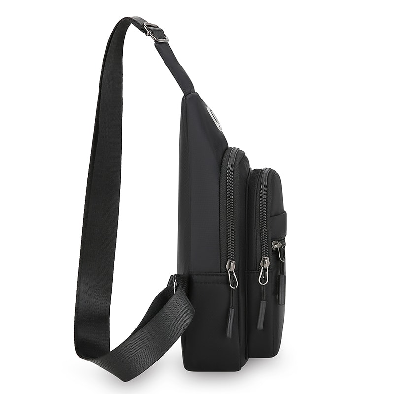 Lightweight Messenger Bag Adjustable Shoulder Strap Zipper Closure Daily Use Can Also Be Used As Ch 6