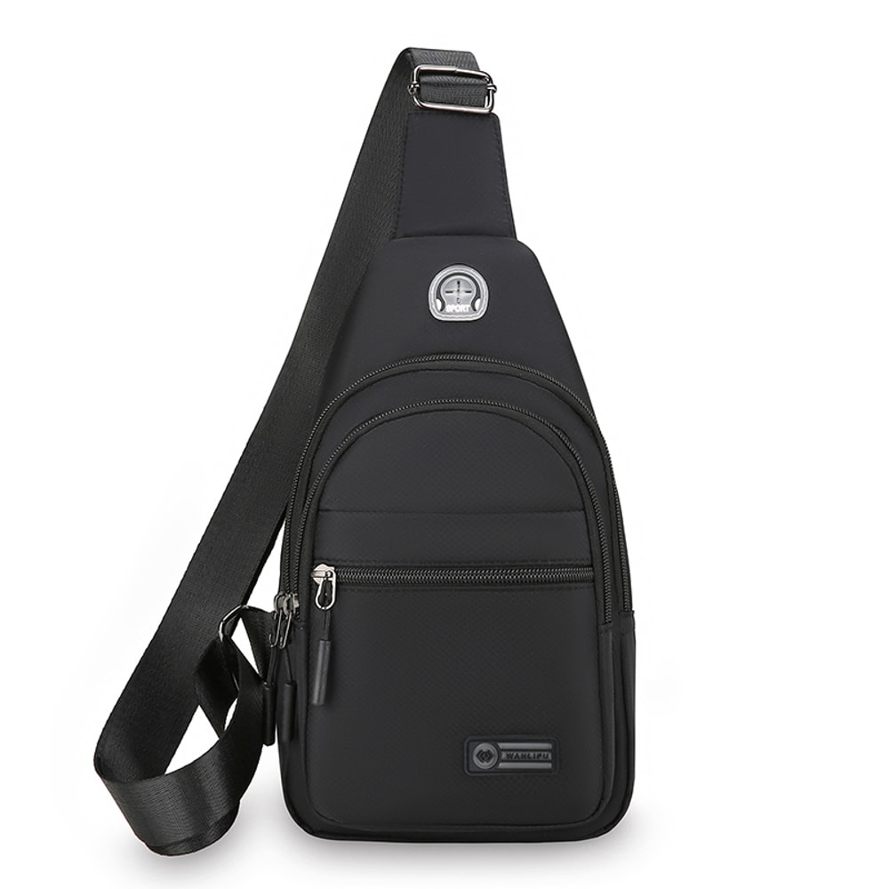 Lightweight Messenger Bag Adjustable Shoulder Strap Zipper Closure Daily Use Can Also Be Used As Ch 4