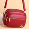 Luxury Ladies Handbag With Multipocket Design High Quality Soft Leather Shoulder Messenger Bag 2