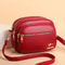 Luxury Ladies Handbag With Multipocket Design High Quality Soft Leather Shoulder Messenger Bag 8