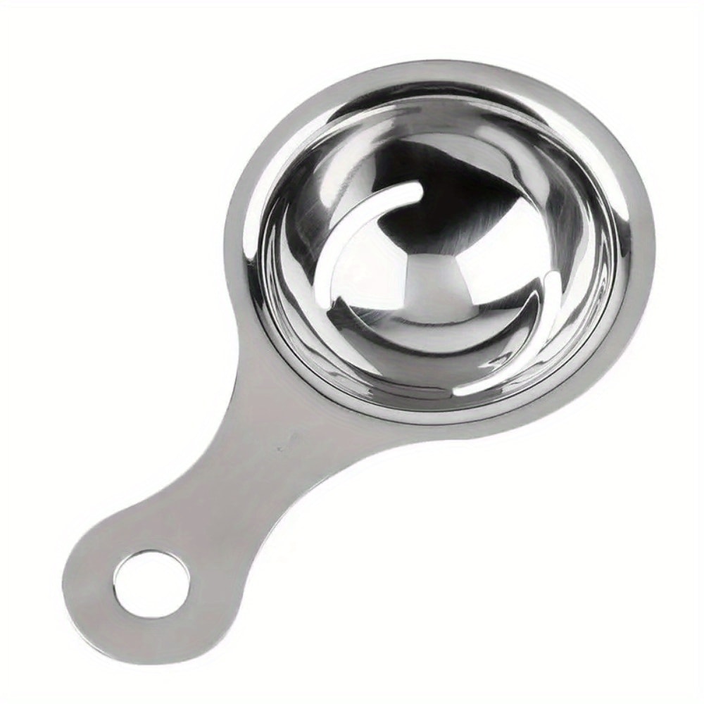 Stainless Steel Egg White Separator, Yolk Filter Tool, Kitchen Accessories, Spoon Divider Funnel