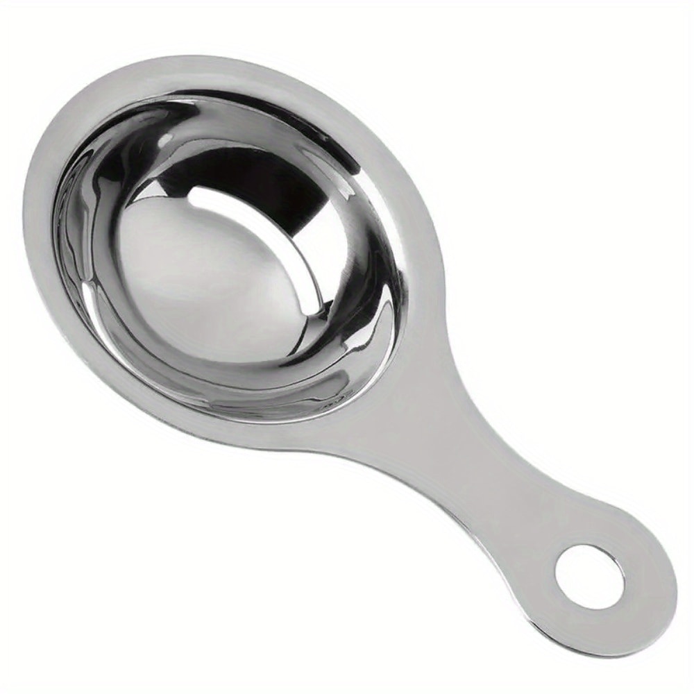 Stainless Steel Egg White Separator, Yolk Filter Tool, Kitchen Accessories, Spoon Divider Funnel