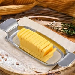 wire cheese slicer, multifunctional vegetable divider, stainless steel butter cutter
