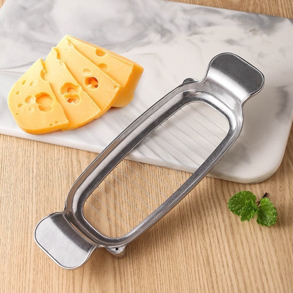 Wire Cheese Slicer Multifunctional Vegetable Divider Stainless Steel Butter Cutter 3