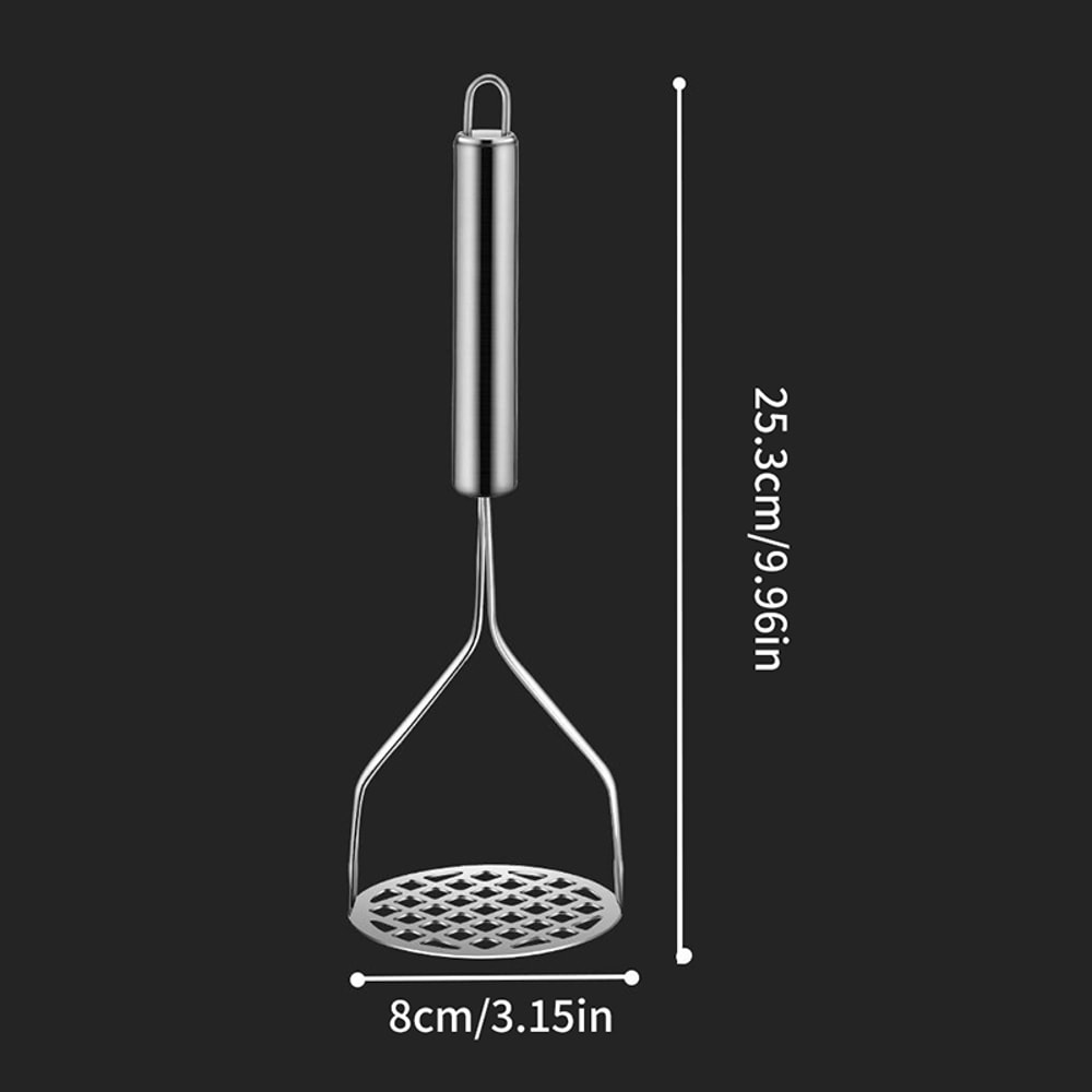 Creative Mud Press Masher for Puree Juice Maker Kitchen Gadget Stainless Steel