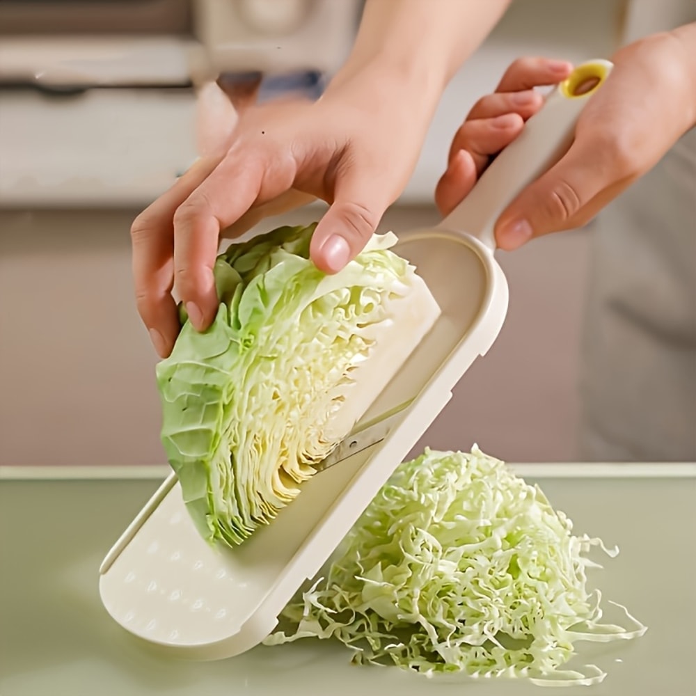 Multi-functional Vegetable Slicer, Grater, and Cutter, Kitchen Gadget for Cabbage and Various Ingredients