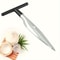 Portable Coconut Spatula Knife, Stainless Steel Coconut Opener with Ergonomic Handle