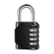 Waterproof Locker Lock, Digit Combination Padlock, Indoor Outdoor Use for Gym, School, Sports