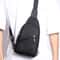 Large Capacity Mens Crossbody Bag Durable Chest Bag LeatherLook Outdoor Shoulder Bag 5