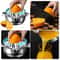 Manual Orange Juicer for Household Use, Fruit Squeezer, Hand Reamer Press with Strainer