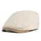 Solid Warm Newsboy Caps For Autumn And Winter Polyester Flat Peaked Cap Painter Beret Hats For Men 1