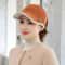 Breathable Outdoor Knit Baseball Cap For Women Fashionable Winter Woolen Hat For Cycling And Runnin 5
