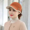 Breathable Outdoor Knit Baseball Cap For Women Fashionable Winter Woolen Hat For Cycling And Runnin 5