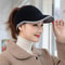 Breathable Outdoor Knit Baseball Cap For Women Fashionable Winter Woolen Hat For Cycling And Runnin 7