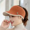 Breathable Outdoor Knit Baseball Cap For Women Fashionable Winter Woolen Hat For Cycling And Runnin 2