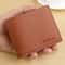 Mens Youth Wallet Luxury Short Leather Slim Minimalist Card Holder 6