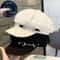 Retro Berets Caps For Women Winter Women Berets Female Octagonal Newsboy Hat Bonnets Hats For Women 4