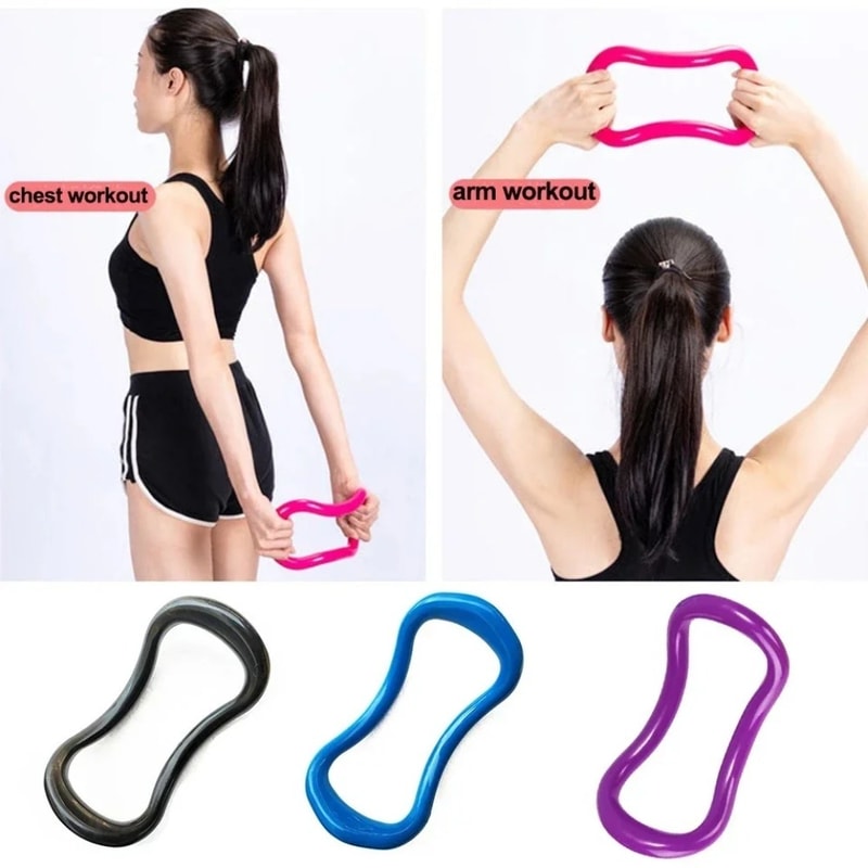 Pilates Stretch Ring For Home Exercise Fascia Massage Support Tool Womens Fitness Equipment 4
