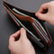 Mens Wallet Casual Wallet For Men Multislot Credit Card Holder Short PU Leather Wallet 4
