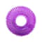 Natural TPR Rubber Dog Chew Toy Interactive Squeaky Thorn Ring For Puppy Teeth Cleaning And Grindin 8