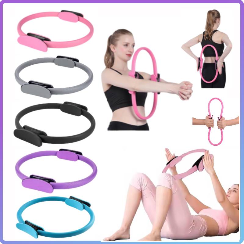 Pilates Circle Yoga Ring For Home Gym Exercise Resistance Elasticity Ring 2