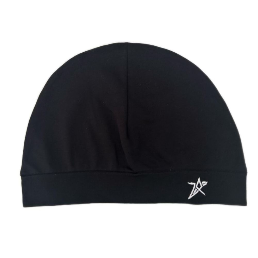 Soft Breathable Star Embroidered Skull Cap Beanie For Hiking Cycling Sports 2