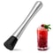 Ice Crusher Stick Hammer for Lemon Tea Shaker Cup Juice Rammer Beating Tool