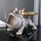 Home Decor Bulldog Sculpture Animal Ornament Key Storage Figurine 7