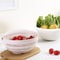Kitchen Fruit Tray With Removable Double Layer Rotating Washing Basket Household Draining Basin For 2