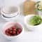 Kitchen Fruit Tray With Removable Double Layer Rotating Washing Basket Household Draining Basin For 3