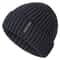 Stylish Plush Fur Lined Beanie Hat For Men Women Warm Winter Caps Thick Knitted Casual Hats 4