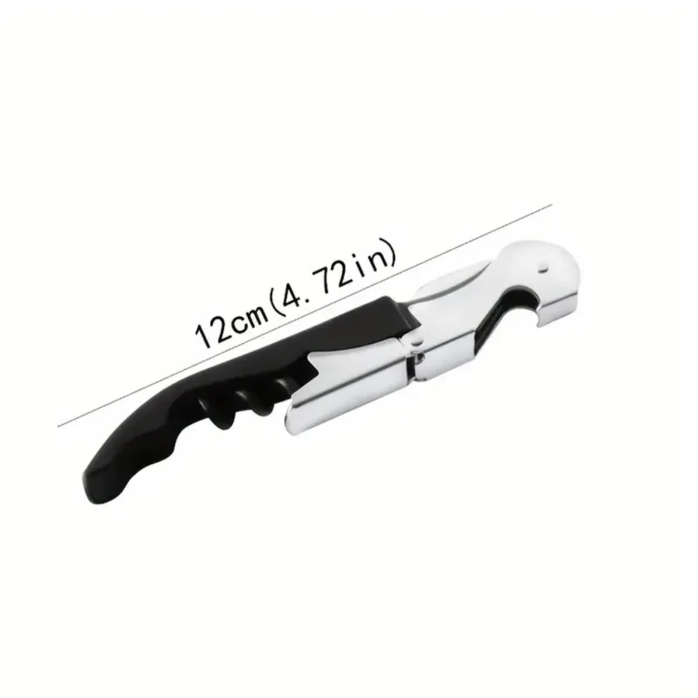 Multi-Functional Bottle Opener, Wine Corkscrew, Premium Stainless Steel Beer Cap Remover
