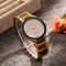 Exquisite Mens Luxury Watch Black Gold Quartz Steel Fashion Clock 1
