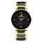 Exquisite Mens Luxury Watch Black Gold Quartz Steel Fashion Clock 5
