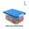Stackable Kids Toy Organizer, Building Block Storage Box, Block Case Container, Stationary Holder, Sundries Snack Box
