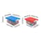 Stackable Kids Toy Organizer, Building Block Storage Box, Block Case Container, Stationary Holder, Sundries Snack Box