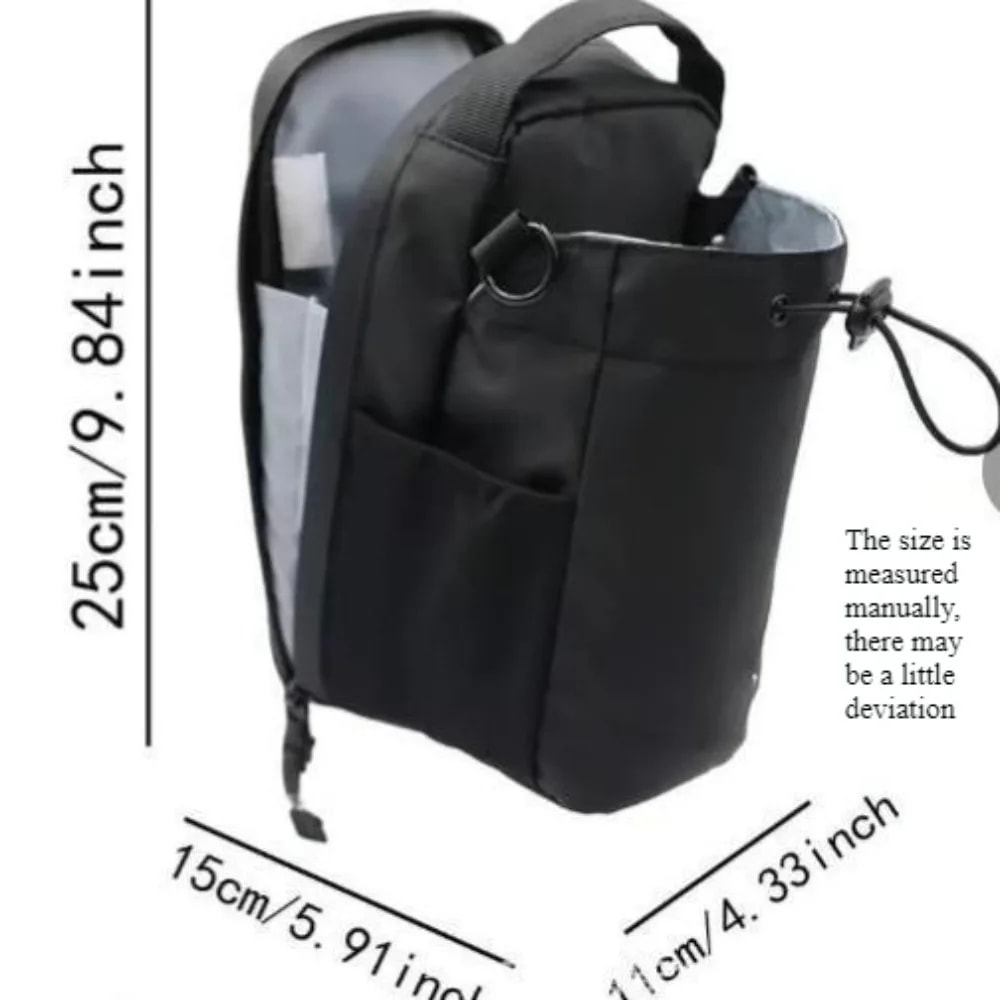 Portable Fitness Storage Gym Bag with Super Strong Magnetic for Water Bottle, Phone, Sports Accessories